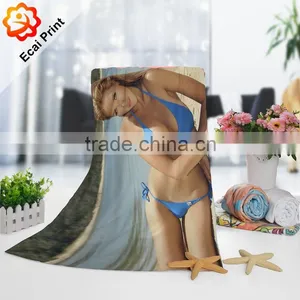 Hot Sale Good-looking Customize Heat Transfer Printed Hotel Towel thumbnail-2