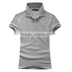Wholesale China Bulk Plain Cotton Formal Short Sleeve Polo Shirts thumbnail-1