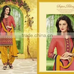 EXCLUSIVELY COTTON PATIYALA SUIT thumbnail-5