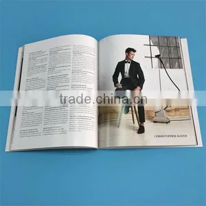Magazine Offset Printing Services With Saddle Stitch Binding, A4 Size, CMYK Printing thumbnail-6