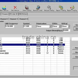 4in1 Dvb s CI SPTS IRD (4 DVB-C RF In,4 CI,4 ASI+IP 32 SPTS Multicast UDP Out) thumbnail-3