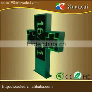CP16 Outdoor Waterproof Programmable Led Cross Pharmacy Sign With RF Communication Control thumbnail-2