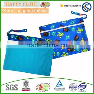 Happy Flute Printed Feature Baby Wetbag Washable Diaper Bag Baby Bags for Mothers Best Selling Premium thumbnail-1