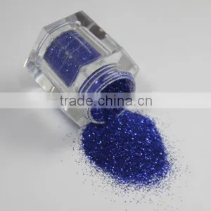 0.2mm PET Dark Blue Glitter Powder thumbnail-1