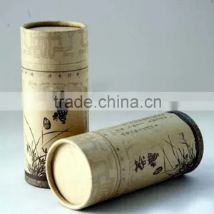 Eco-friendly White Round Paper Packaging Box thumbnail-1