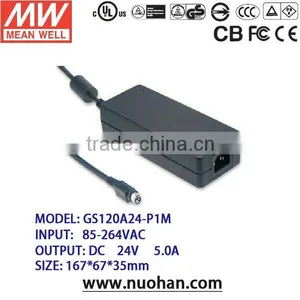 Meanwell Ac-dc Switching Power Supply/120W AC-DC Single Output Desktop /adaptor 120w/switching Power Supply With Pfc Function thumbnail-1