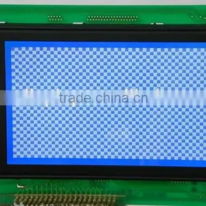 Hot Negative 240X128 T6963 Graphic Lcd Display COB Module White on Blue thumbnail-2