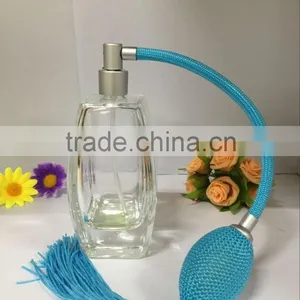 Fashionable Glass Perfume Bottle With Atomizer thumbnail-1