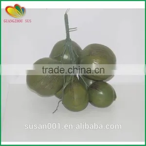 SUS Artificial Coconut Plastic Coconut Fruit Fake Coconut thumbnail-2