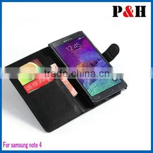 Hot Sale pu Leather Case for SamSung Galaxy Note4 thumbnail-2