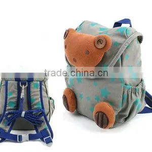 Lovely Bears Rabbit Child Backpack School Bag for Boys & Girls, a Perfect Gift for Kids thumbnail-3