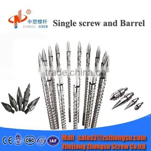 Hotsell Mini Injection Molding Screw Barrel/Bimetallic PP Screw Cylinder for Injection thumbnail-4