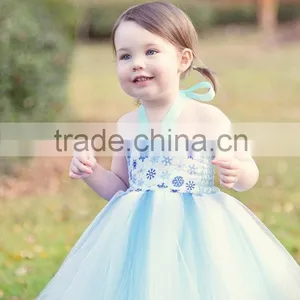 Lovely Latest Style Lace Appliqued Latest Dress Designs for Flower Teenage Girls Layered Flower Girl Dress thumbnail-2