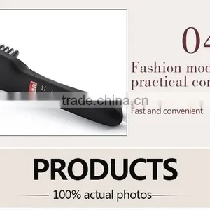 Digital Electric Hair Straightener Brush Comb Detangling Straightening Irons Hair Brush EU/ US/ UK Plug thumbnail-6