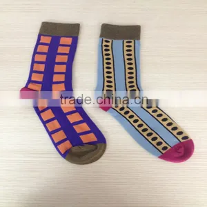 100 Cotton In Stock Cartoon Dress Tube Socks thumbnail-3