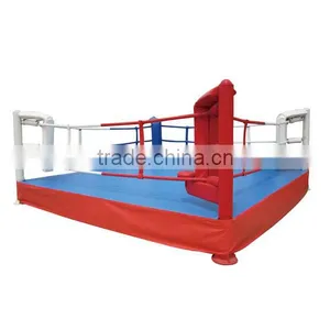 Outdoor Used Raised Floor Thai Boxing Ring for Sale thumbnail-1