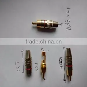 HIGH QUALITY RCA JACK GOLD, RCA CONNECTOR thumbnail-1