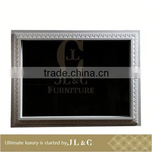 JM14-02 Faux Leather Make-up Mirror Modern Furniture Salon Furniture From JL&C Furniture thumbnail-1