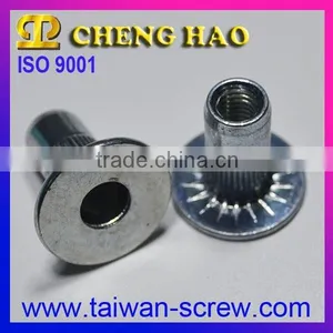 Manufacturer Carbon Knurled Flat Head Rivet Nuts thumbnail-4