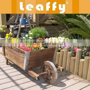 LEAFFY-Wooden Flower Wagon 04-014 thumbnail-1