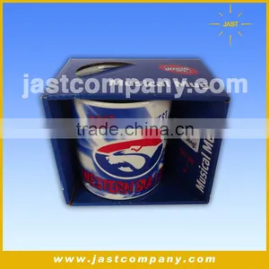 Good Quality Logo Customized Music Ceramic Coffee Mug thumbnail-1