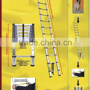 3.8m Good Quality Ladders SGS/EN131standard thumbnail-1