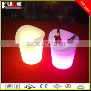 Best Selling Durable Plastic LED Wine Ice Bucket, LED Flashing Ice Bucket, LED Lighted Ice Bucket thumbnail-3