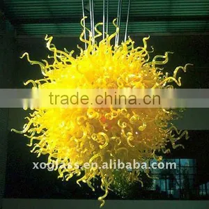 Yellow Glass Ball Pendant Lighting and Blown Glass Lighting Xo-2011986 and Decorative Glass Lighting thumbnail-1