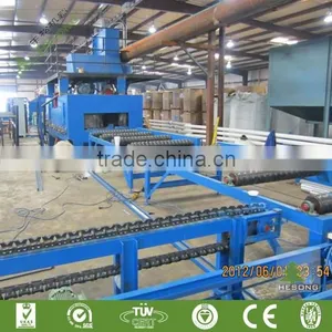 CE Approved Automatic Steel Wire Rod Shot Blasting Machine / Steel Rod Shot Blasting Machine thumbnail-4