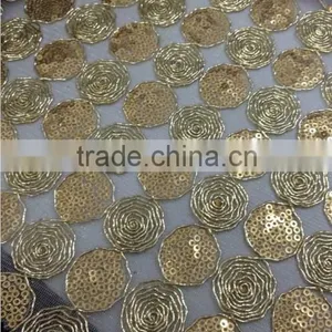 Shoe Material-embroidery Shoe Upper Material thumbnail-3