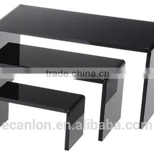 Black Acrylic Riser Display Stand for Sale thumbnail-1