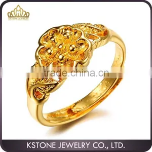 KSTONE Fashion Design Plating Gold High Material Cooper Gold Ring Design for Women thumbnail-1