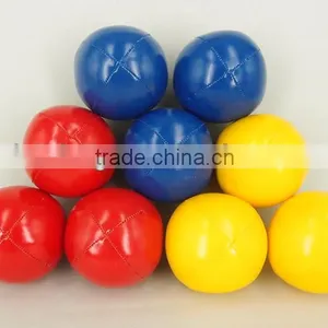 4 Panels PU Leather Juggling Balls thumbnail-3