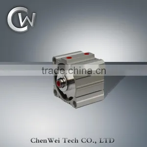 CDQ2B Series Double Acting Magnet Compact Cylinder-Pneumatic Cylinder thumbnail-1