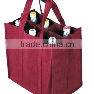 Recycle 2/4/6 Holder Wine Tote Bag for Promotion thumbnail-4