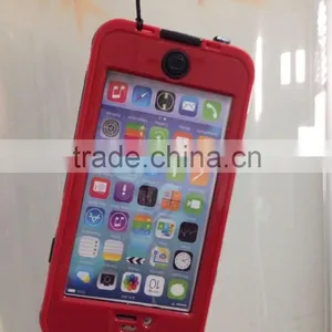 Waterproof/shock-/drop-/dirt-/sand-/sun-/snow-/dust-proof IP67 Mobile Phone Case With Two Latch-lock Watertight thumbnail-1