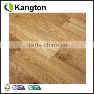 V Groove Bevelled Edges Natural Oak 150mm Wide Brushed And Oiled Solid Hardwood Flooring thumbnail-1
