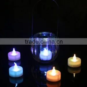 Flashing Led Candle Tea Light With Logo Printing,all Sizes Available 24pcs/set thumbnail-2
