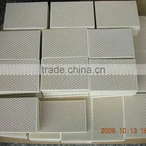 Bulk Sale Various Size Cordierite Honeycomb Infrared Ceramic Plates for Bbq/burner/oven/heater/cooking Industrial Heat Exchanger thumbnail-1