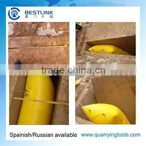 Hot Sale Marble and Granite Block Cutting Pushing Air Bag thumbnail-4