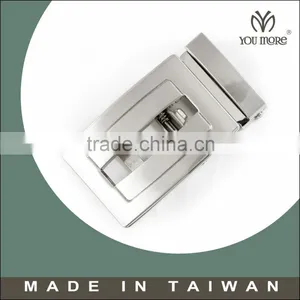 Nickel Plated Zinc Alloy Metal Belt Buckle thumbnail-1