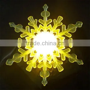 YK-808 Sucker Snow Christmas Decorative Party Night Light thumbnail-1