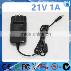 AC DC Adapter 21V UL Approved Wall Mounted Power Adapter 21V 1A UL Power Supply thumbnail-1
