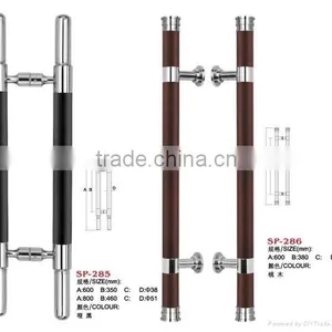 2016 Nice Shape Stainless Steel Glass Door Handle for EU Market With Good Design thumbnail-1