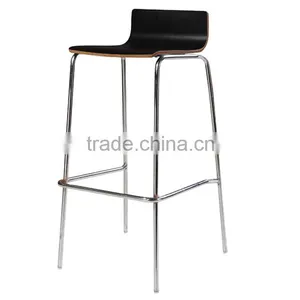 Wooden Bar Stool Chair thumbnail-1