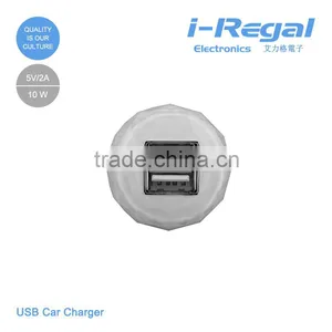 China Wholesale 5V 2.1A Best Portable Dual USB Car Charger thumbnail-3