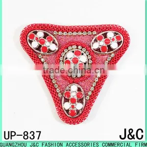 2017 New Design Red Beaded Sandals Uppers thumbnail-1