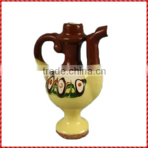 Vintage Handmade Chinese Wine Pot Design Antique Ceramic Ocarina thumbnail-1