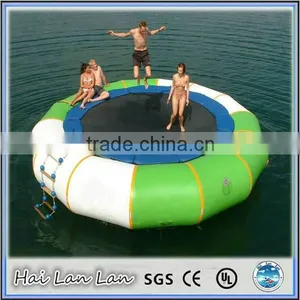 2015 Hot Sale Steel Frame Inflatable Water Trampoline for Kids thumbnail-5