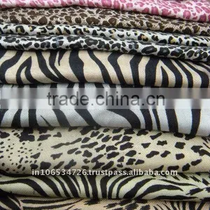 100%Viscose Animal Printed Scarf/Shawl thumbnail-1